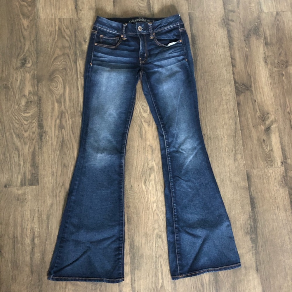 AEO Flare Denim Size 6
